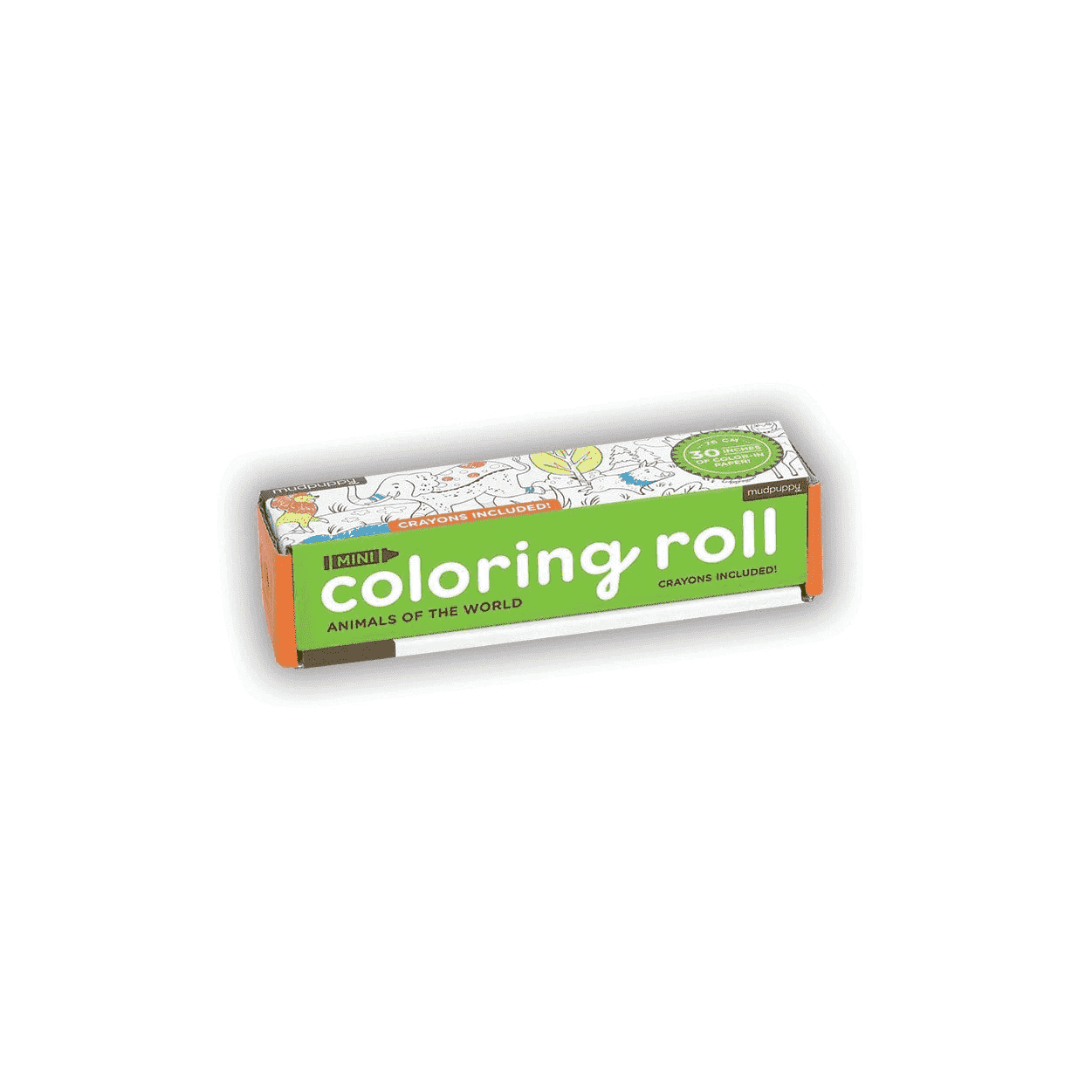 Mudpuppy Mini Coloring Roll – To The Nines Manitowish Waters