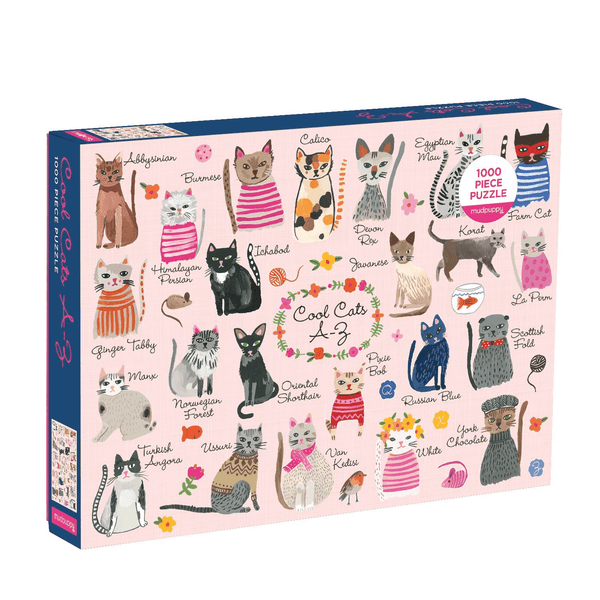 Puzzle Cats (1650pz) - 1000 Piece Jigsaw Puzzle