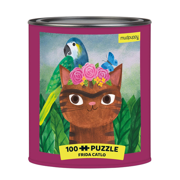 Kids 100 Piece Puzzle - Colorful Cats - 100 Piece Puzzle –