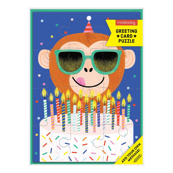 Birthday Cake Greeting Card Template - Mediamodifier